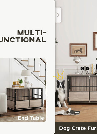Ayers Large Dog Kennel Crate Furniture