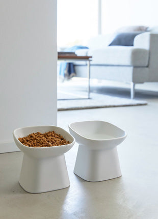 Tilted Pet Food Bowl