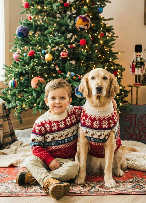 Aspen Sweater (Only Dog & Kid Sizes Left)