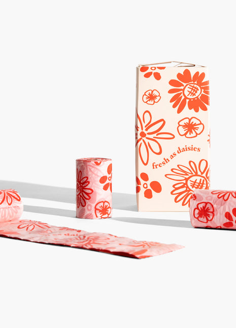 Fresh as Daisies Poop Bags (160 bags)