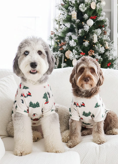 Waffle Knit Pajama (Only Dog Sizes Left)