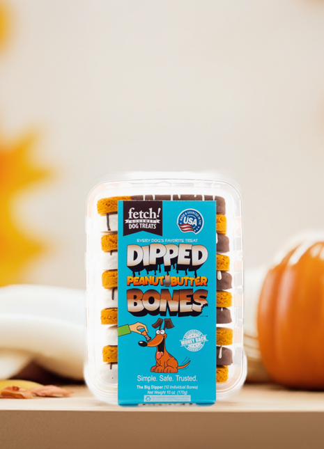 Dipped Bones | Autumn | fetch! Dog Treats™