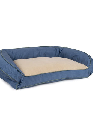 GreenDog Bolster Bed- Checkered Wave