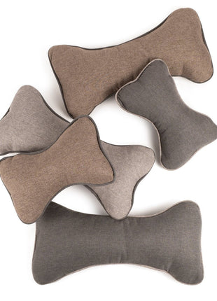 GreenDog Bone Pillow- Luxe Neutral