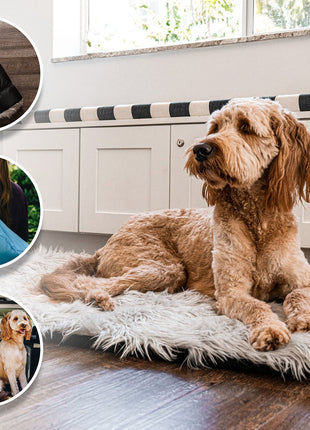 PupRug by Paw.com® Portable Orthopedic Dog Bed - Grey