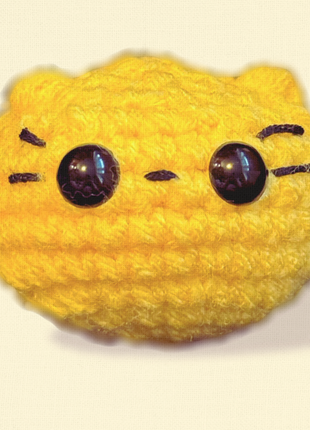 Handmade Weighted Catnip Toy | Pippa the Chonk Chunkle Chunk Infused with Miracle Nip Botanicals