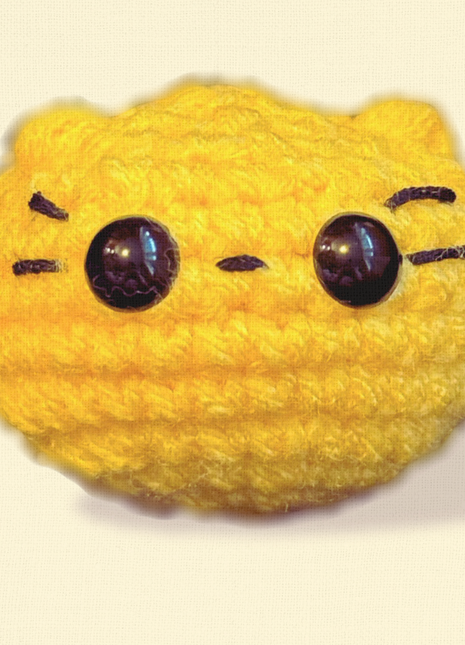 Handmade Weighted Catnip Toy | Pippa the Chonk Chunkle Chunk Infused with Miracle Nip Botanicals