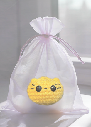 Handmade Weighted Catnip Toy | Pippa the Chonk Chunkle Chunk Infused with Miracle Nip Botanicals