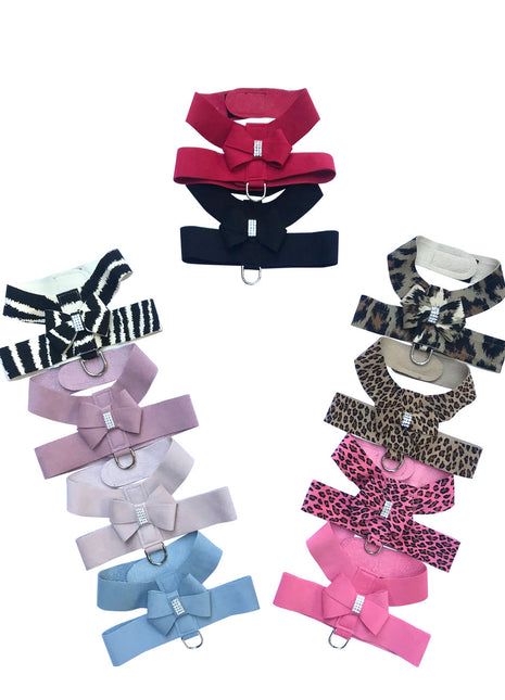 Hollywood Bow Dog Harness, Black