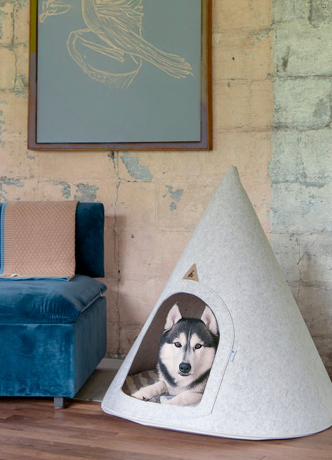 Nooee Pet Cave Harry (XXL) – Cream/Brown