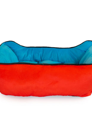 Pet Bed - Marvel Captain America Blue Black Red