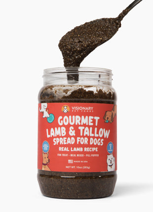 Lamb and Beef Tallow Meat Spread | NEW 12oz Jar