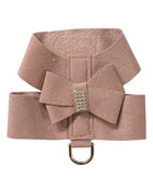 Hollywood Bow Dog Harness, Rosewood