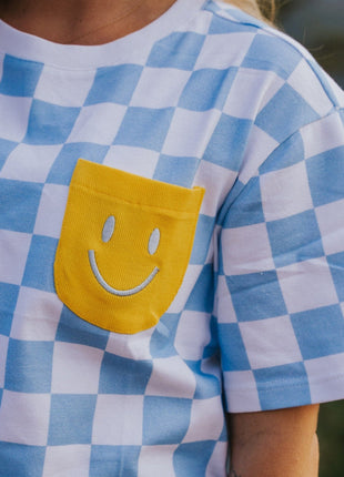 Human Oversized Cotton Smiley Tee - Pup List