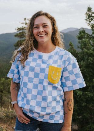 Human Oversized Cotton Smiley Tee