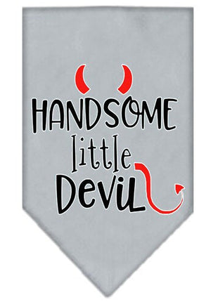 Pet and Dog Bandana Screen Printed, "Handsome Little Devil"