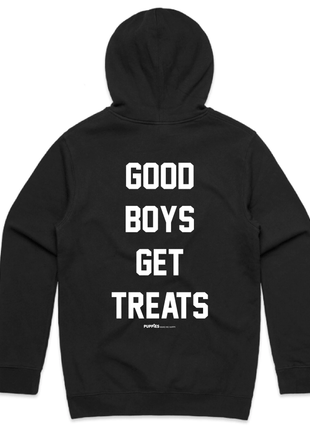 Good Boys Get Treats Hoodie | Gift for Dog Lovers | Front & Back Prints