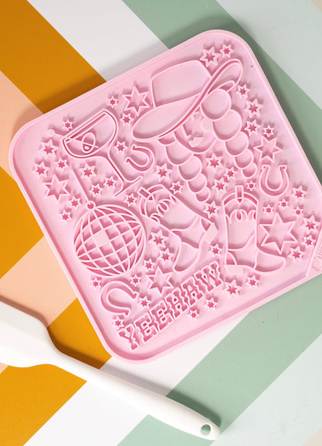 The Modern Dog Co. - Disco Cowgirl Lick Mat - Pup List