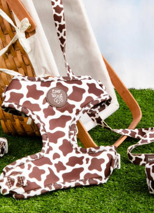 Chocolate Cow Adjustable Harness - Pup List
