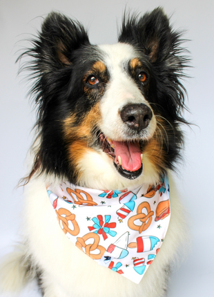Patriotic Summer Dog Bandana