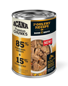 Acana Adult Grain Free Premium Chunks Poultry Wet Dog Food (12.8oz)