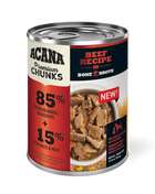 Acana Adult Grain Free Premium Chunks Beef Wet Dog Food (12.8oz)