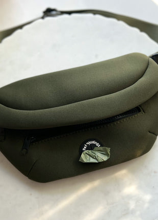 Green Dog Walking Bag