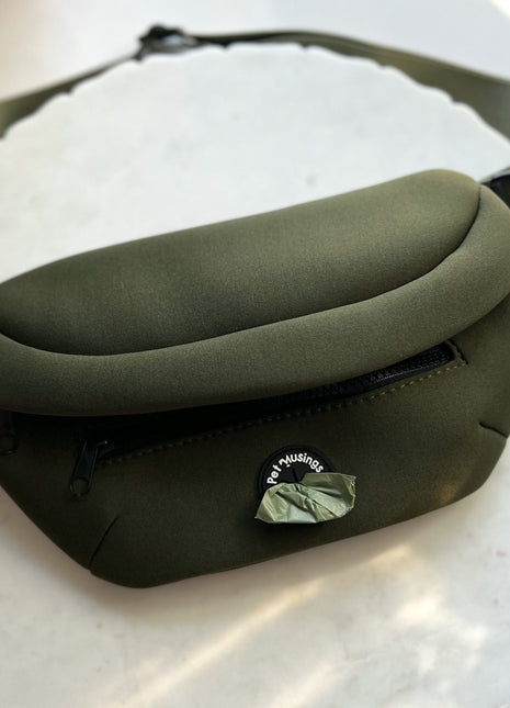 Green Dog Walking Bag