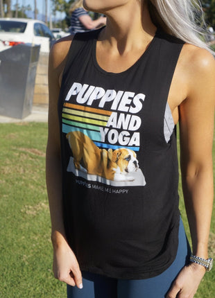Puppies & Yoga | 2025 Edition | Sleeveless