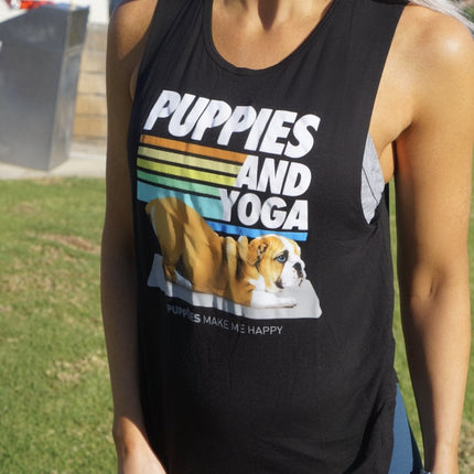 Puppies & Yoga | 2025 Edition | Sleeveless