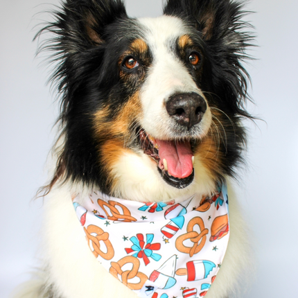 Patriotic Summer Dog Bandana