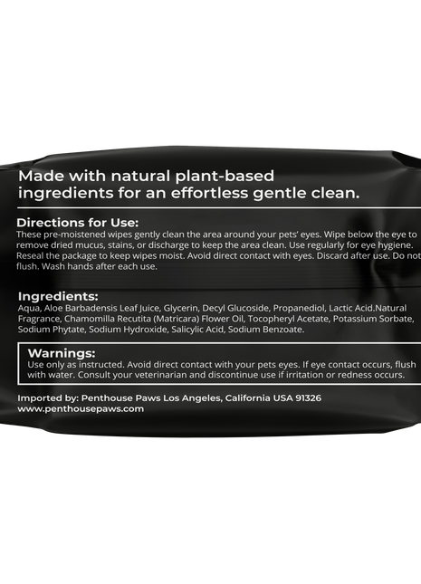 Pet Eye Wipes (80 Count)