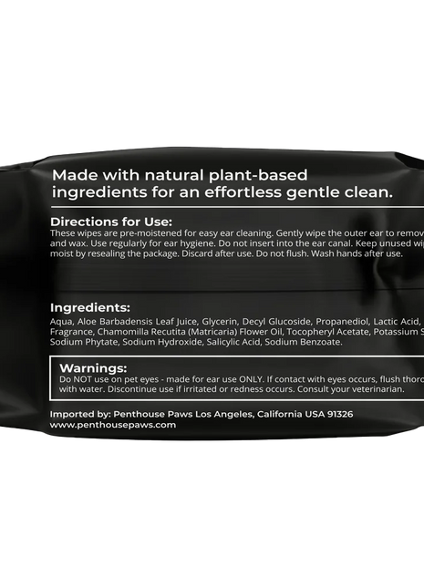 Pet Ear Wipes (80 Count)