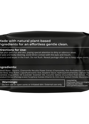 Paws & Body Pet Wipes