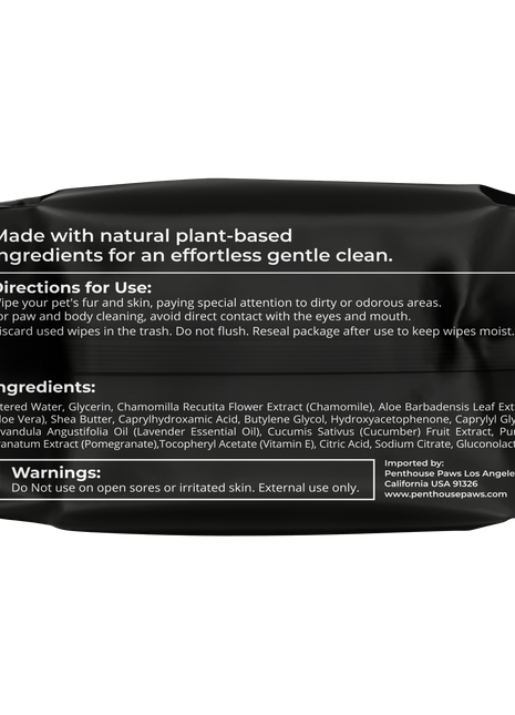 Paws & Body Pet Wipes