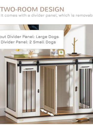 47.2" Conner Large Dog Crate Furniture