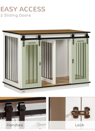 47.2" Conner Large Dog Crate Furniture
