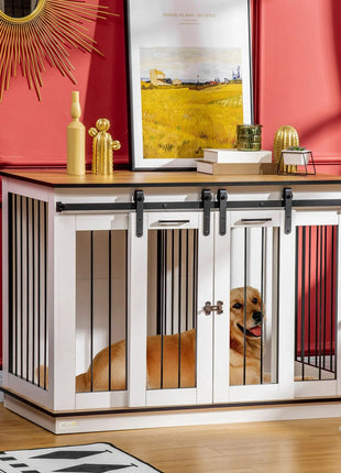 47.2" Conner Large Dog Crate Furniture