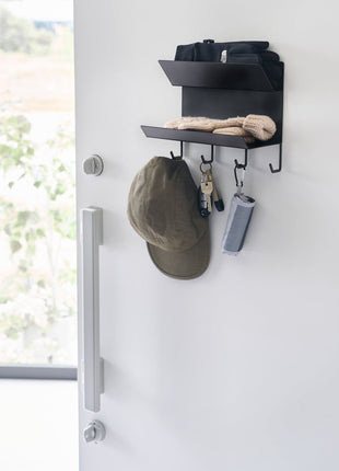 Magnetic Entryway Rack - Steel
