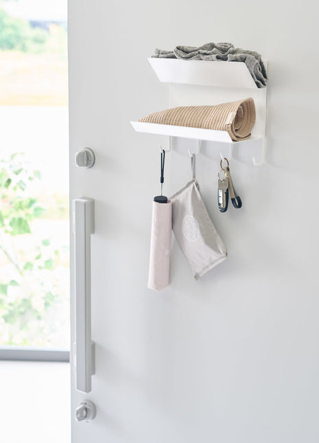 Magnetic Entryway Rack - Steel