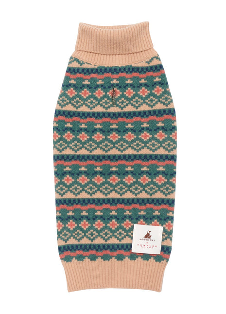 Nooee Pet Jacquard Wool Sweater