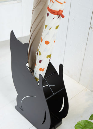 Cat Umbrella Stand - Steel