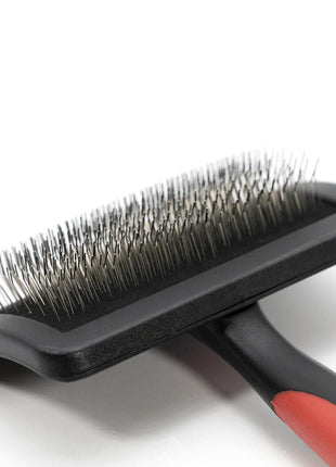 Jeffers Dual Level Pin Universal Slicker Pet Grooming Brush
