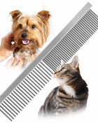 Jeffers Flat Back Pet Grooming Combs