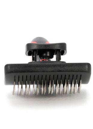 Jeffers Self-Cleaning Slicker Pet Grooming Brush