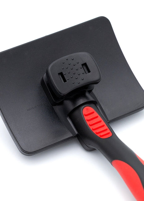 Jeffers Self-Cleaning Slicker Pet Grooming Brush
