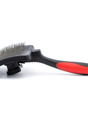 Jeffers Self-Cleaning Slicker Pet Grooming Brush