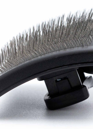 Jeffers Self-Cleaning Slicker Pet Grooming Brush