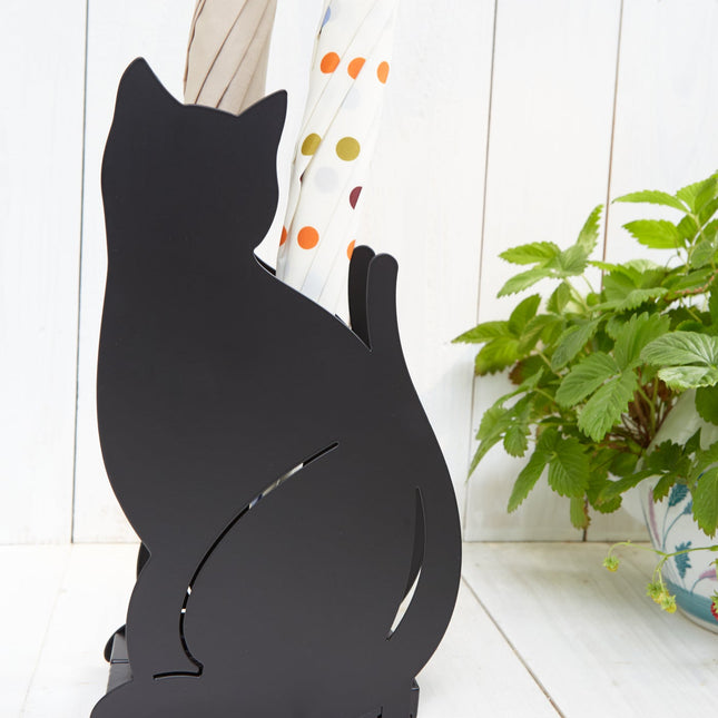 Cat Umbrella Stand - Steel