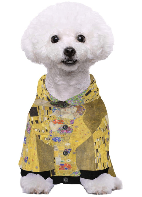 Klimt The Kiss Button Hoodie - Pup List